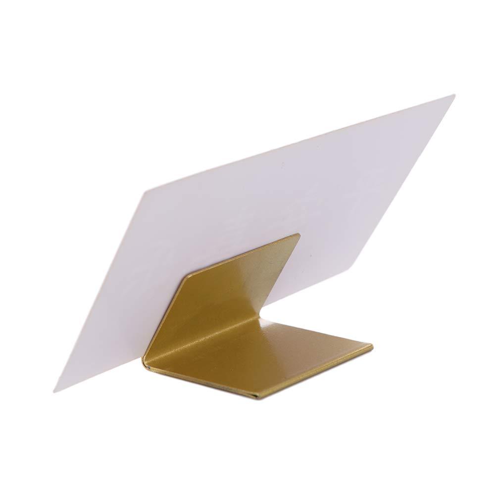 Table Number Gold - Masa Numarası Standları Metal İsim Kartı