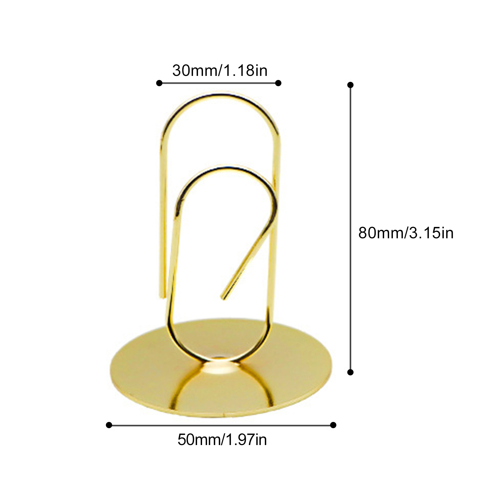 Masa Numarası Kart Tutucu Yıld - Table Number Gold incelemesi ve fiyatı