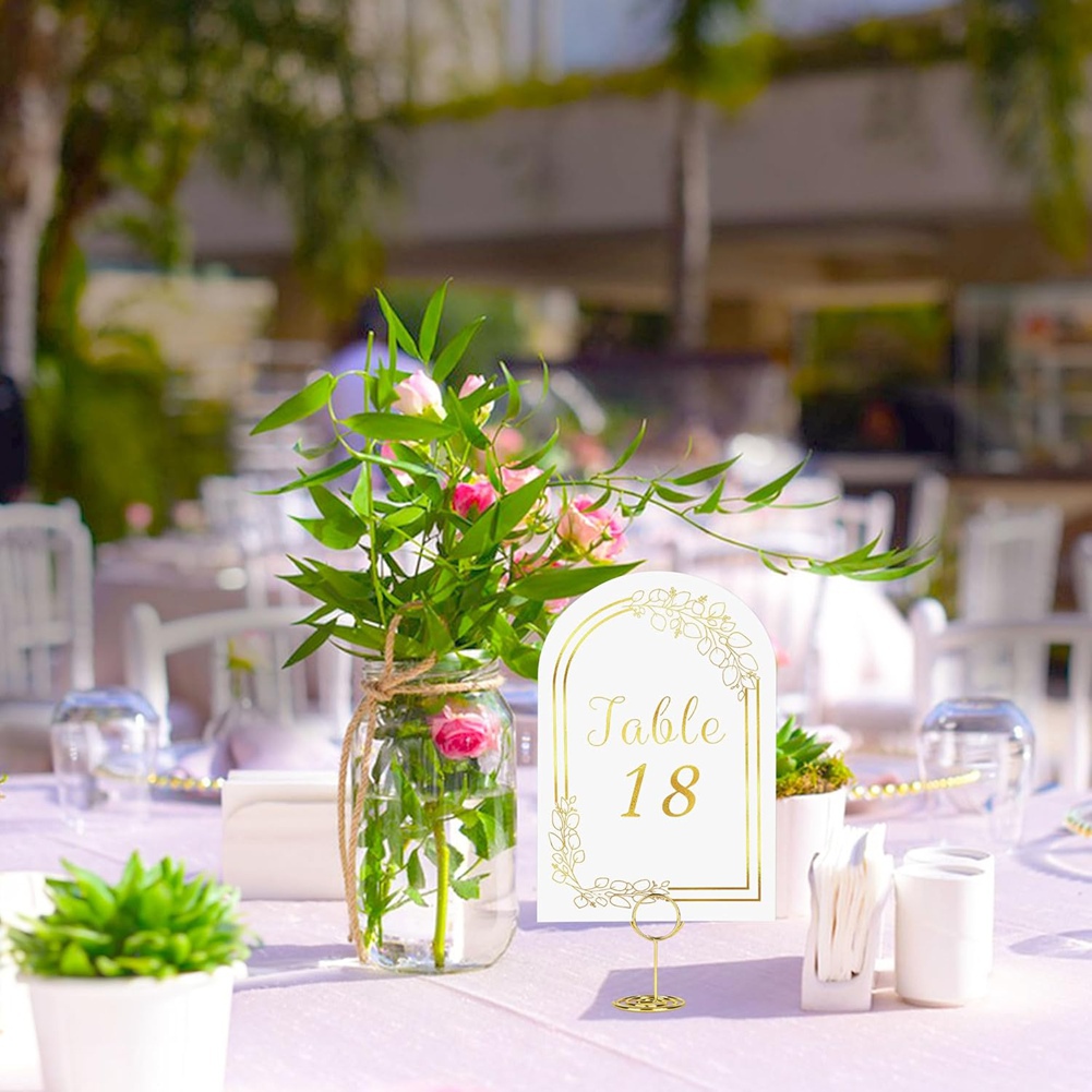 AT19 – 1-20 numaralı düğün mas - Table Number Gold incelemesi ve fiyatı