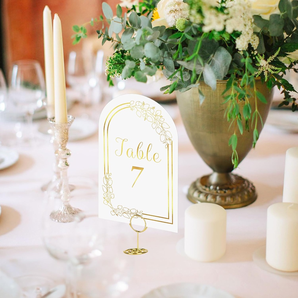 AT19 – 1-20 numaralı düğün mas - Table Number Gold incelemesi ve fiyatı