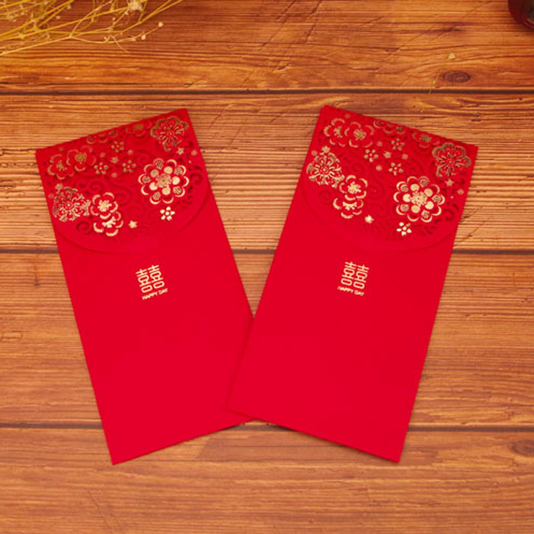 20 adet çin kırmızı zarflar şa - Wedding Envelopes incelemesi ve fiyatı