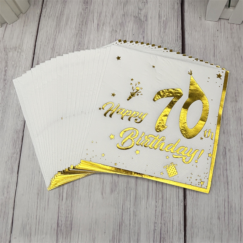 10 adet altın mutlu 70. doğum  - Table Number Gold incelemesi ve fiyatı