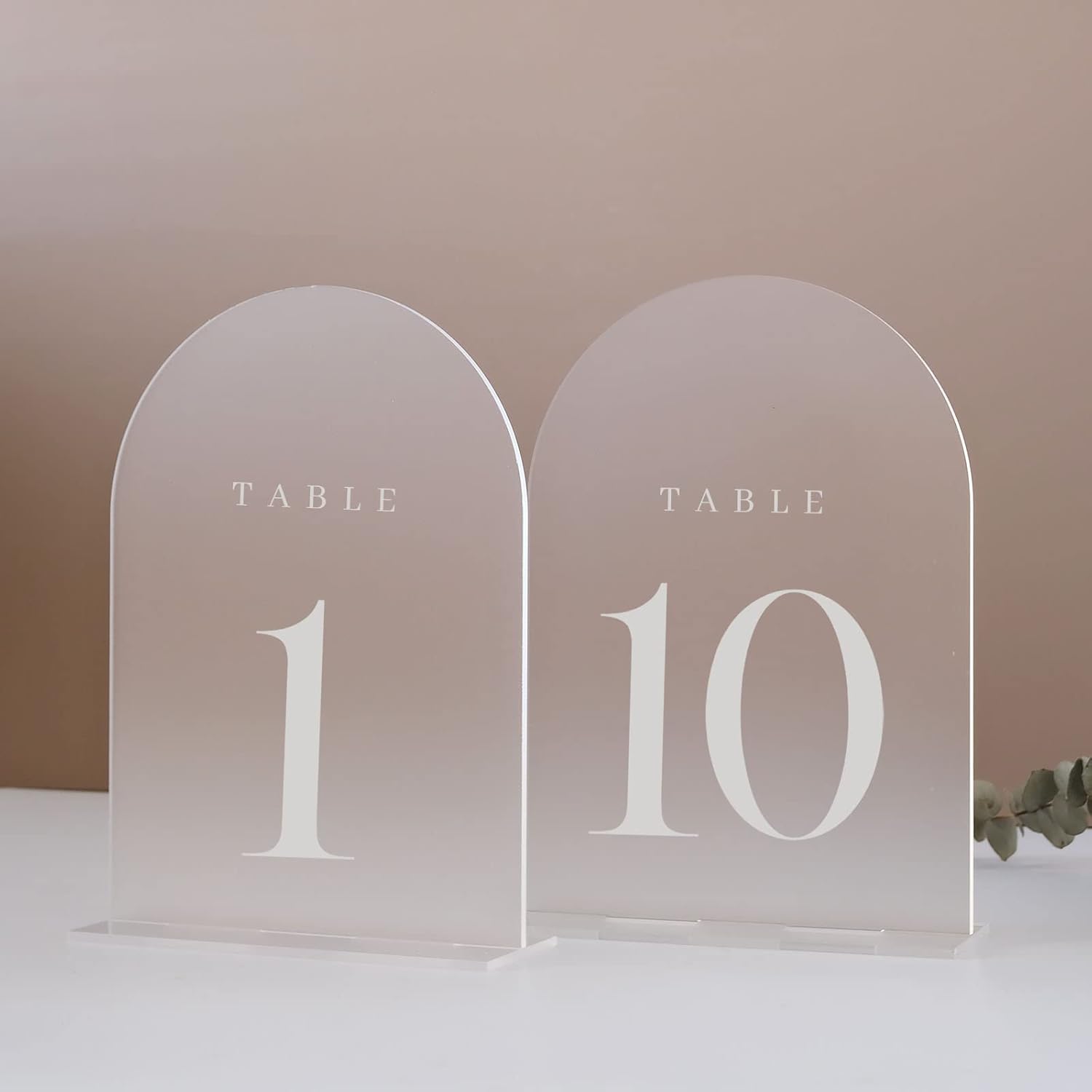 Akrilik Masa Numaraları ve Sta - Table Number Gold incelemesi ve fiyatı